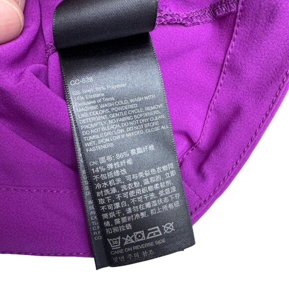 Marmot Women's Lightweight 1/4 Zip Shirt Purple Activewear, Size L - Picture 7 of 10